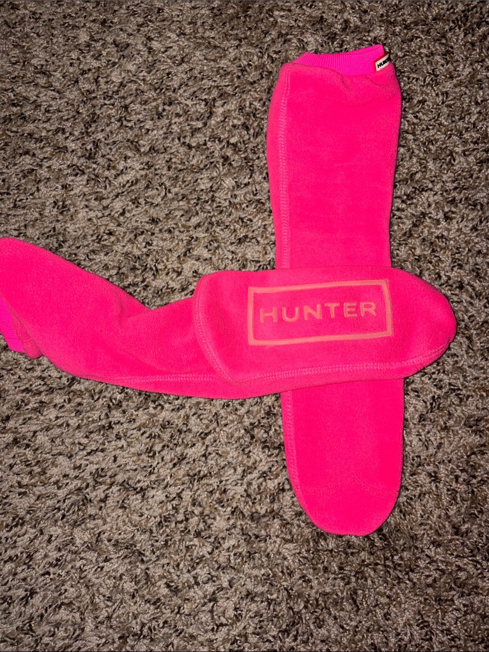 Hunter Ladies Neon Pink Casual Socks